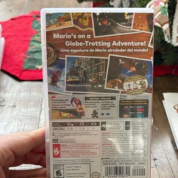 Nintendo Switch Super Mario Odyssey Game Case - Picture 4 of 4